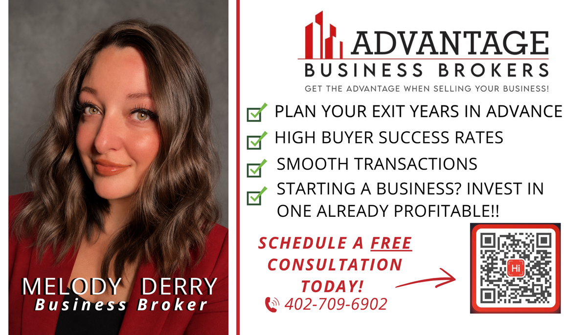 Advantage Business Brokers Omaha | Business Sales, Acquisitions & Exit Planning with Melody Derry