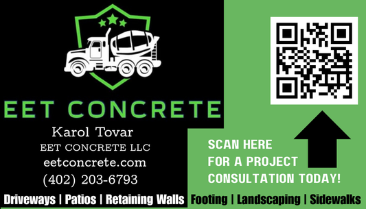 EET Concrete – Driveways, Patios & Full‑Service Concrete Contractor in Omaha & Surrounding Areas