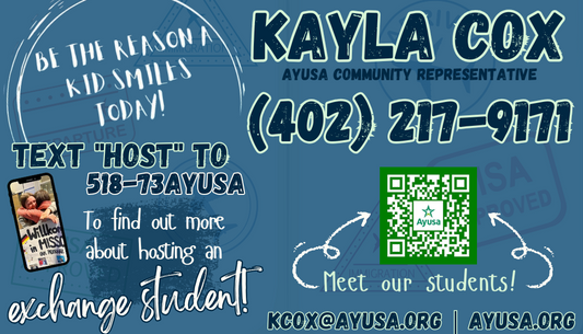 Kayla Cox – Ayusa Community Representative