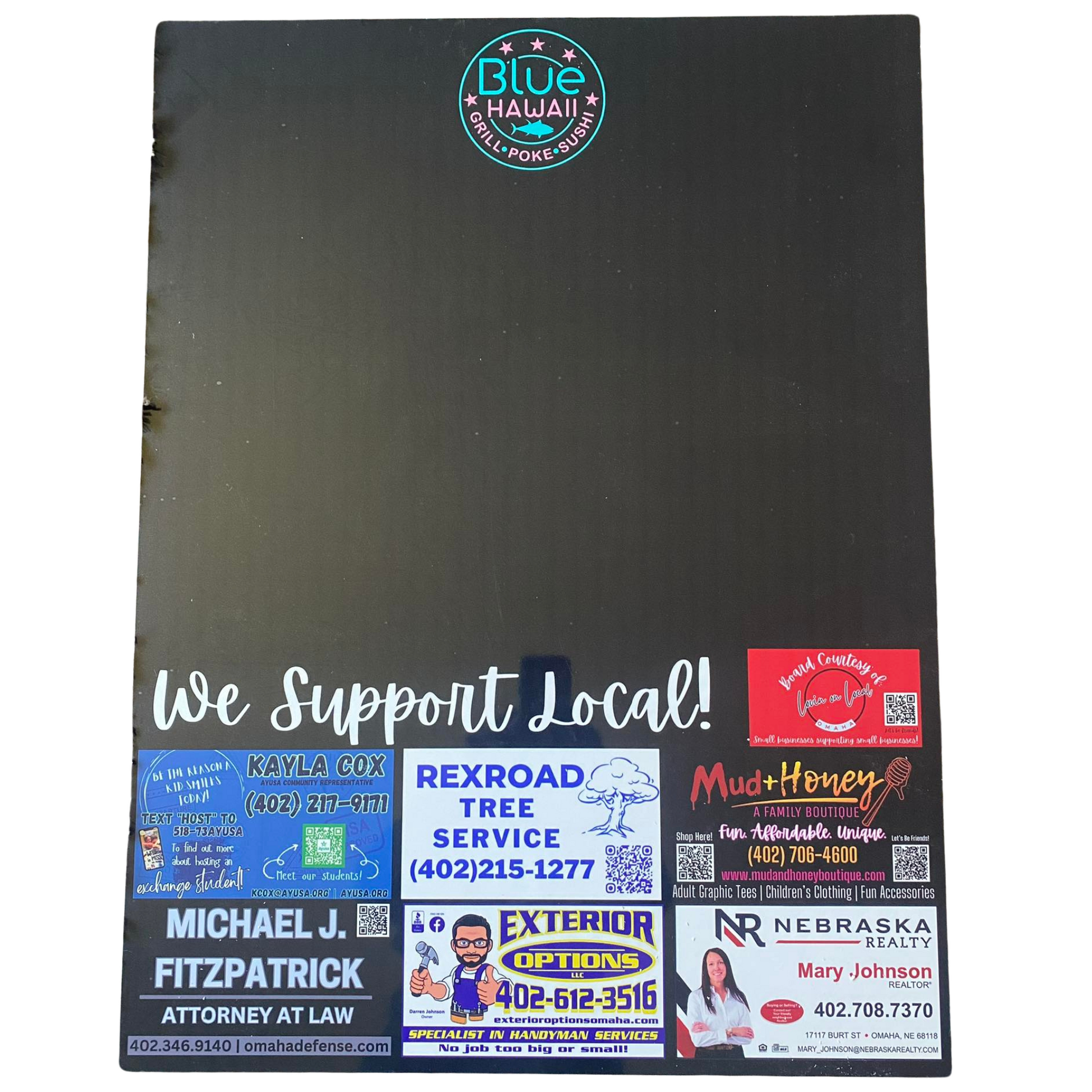 Blue Hawaii Support Local Board
