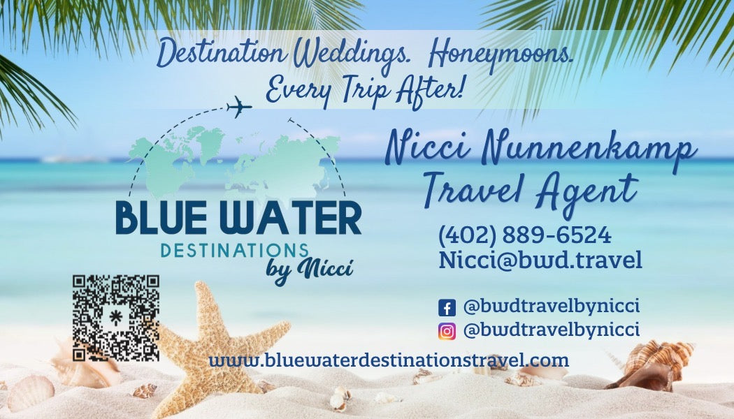 Blue Water Destinations by Nicci Travel Agent
