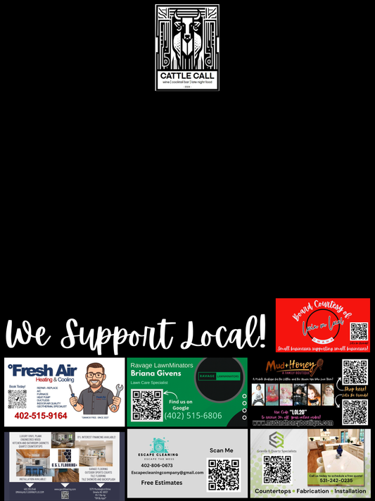 Support Local Board Ad Space- Cattle Call