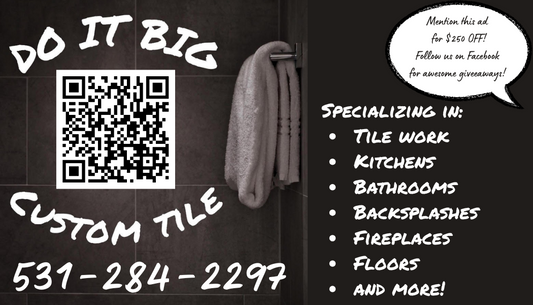Do It Big Custom Tile | Omaha Tile Installation, Kitchens, Bathrooms & Backsplashes
