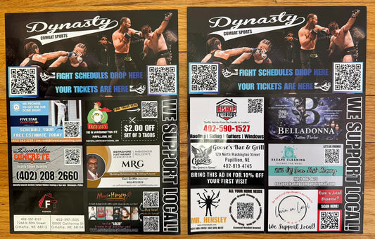 Dynasty Combat Sports Support Local Flyers