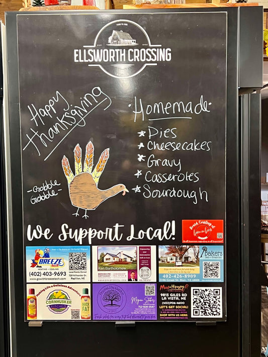 Ellsworth Crossing Support Local Boards and Flyers