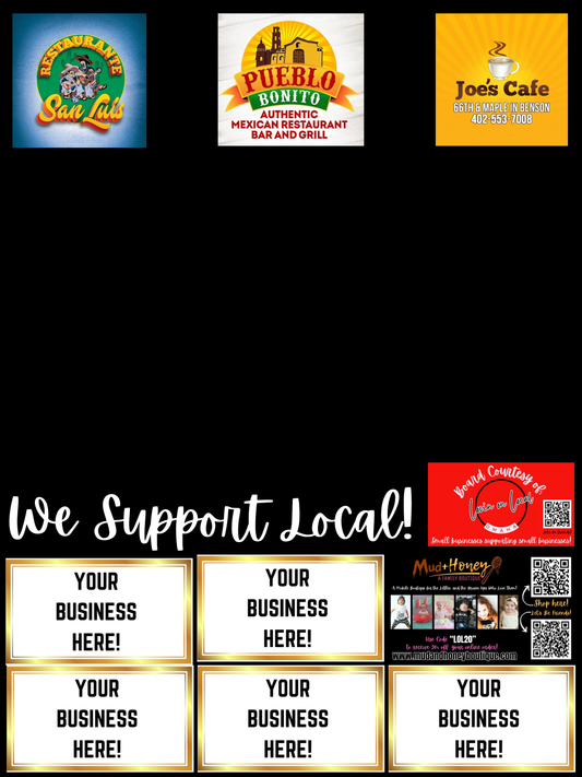 Support Local Board Ad Space – El Pueblo Bonito Mexican Restaurant