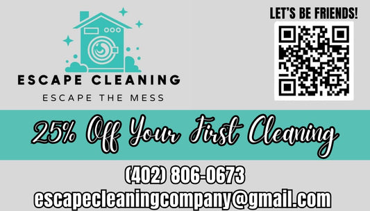 Escape Cleaning – Omaha’s Trusted Home Cleaning & Organizing Service