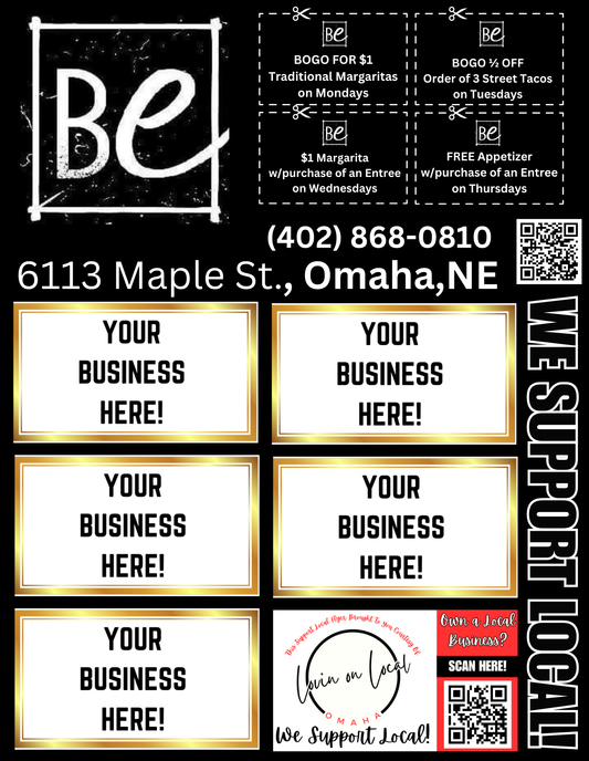 Support Local Flyer Ad Space – Burrito Envy