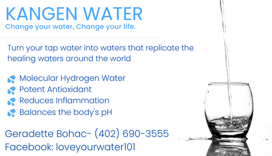 Kangen Water Omaha – Hydrogen‑Rich, Alkaline Water by Geradette Bohac