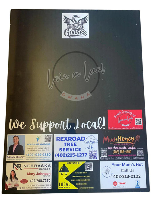 Goose's Bar & Grill Support Local Boards
