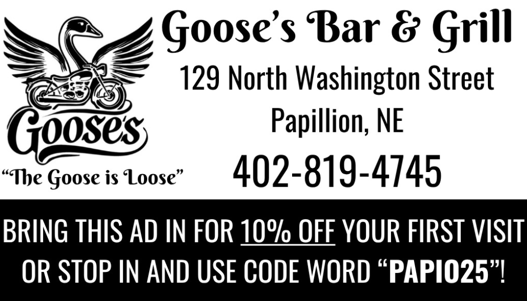 Goose’s Bar & Grill – Breakfast, Lunch, Dinner & Late‑Night in Papillion, NE