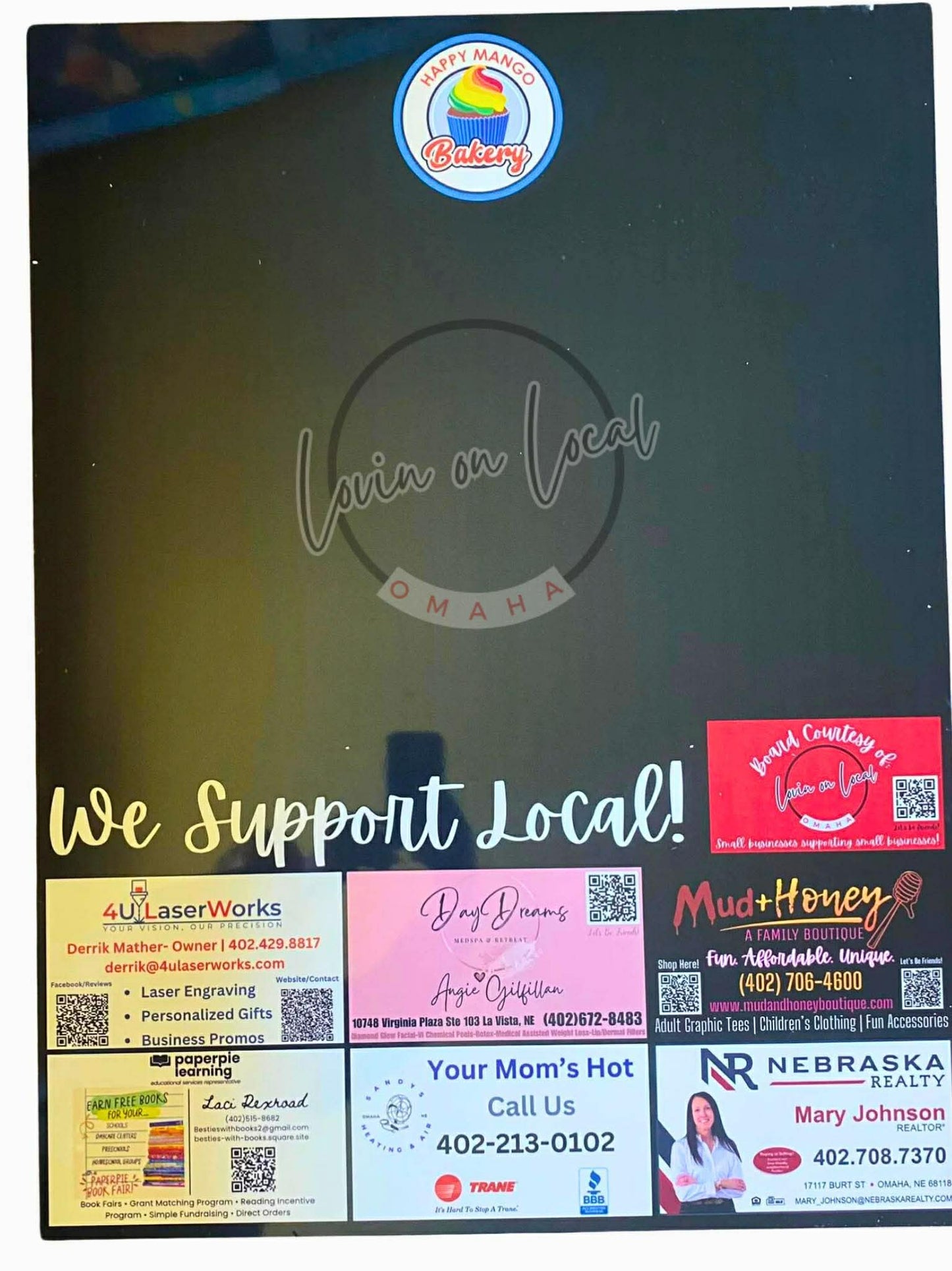 Happy Mango Support Local Board