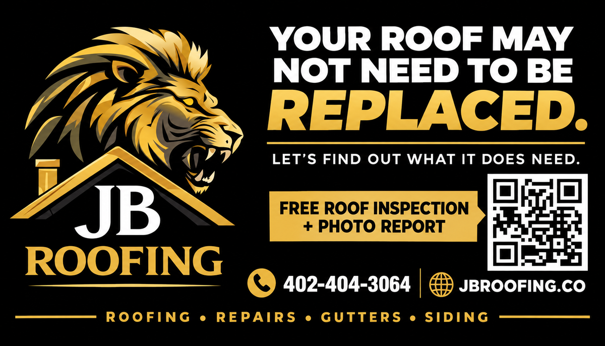 JB Roofing | Licensed Roofing Contractor in Omaha, NE | Roof Repair, Replacement, Gutters & Siding