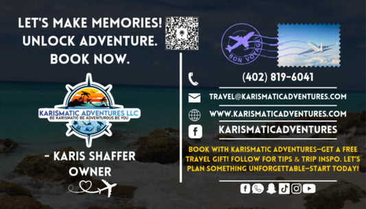 Karismatic Adventures LLC – Certified Travel Agent | Personalized Travel Planning in Omaha
