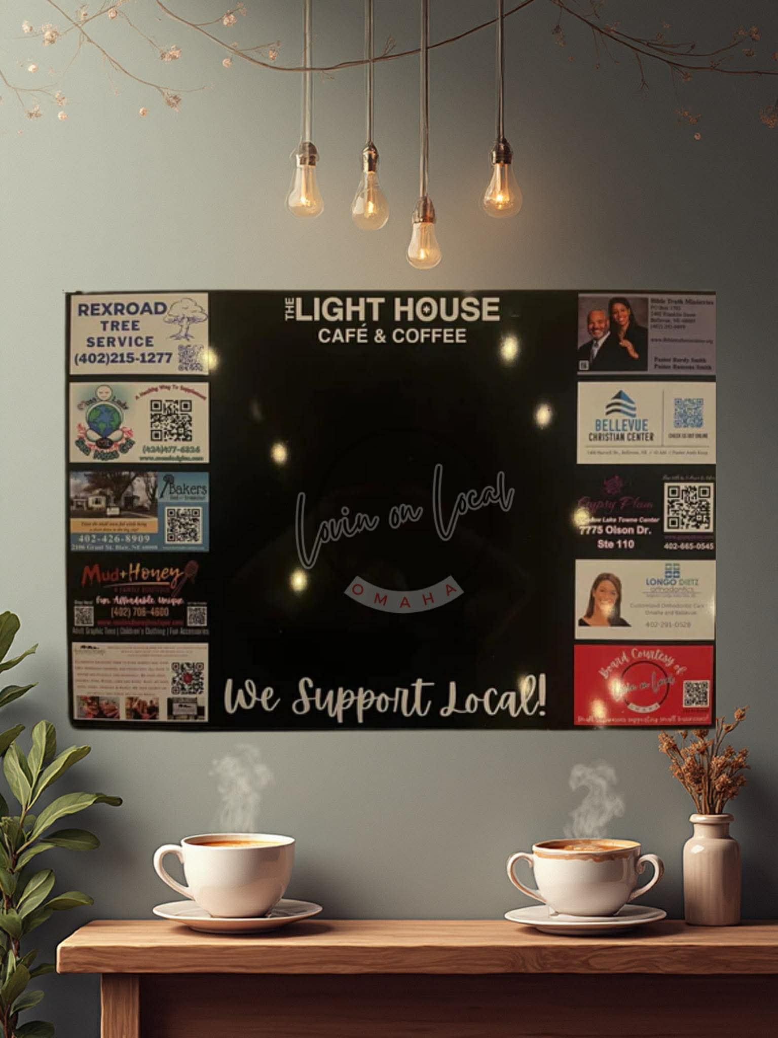 Light House Cafe & Coffee Support Local Boards 