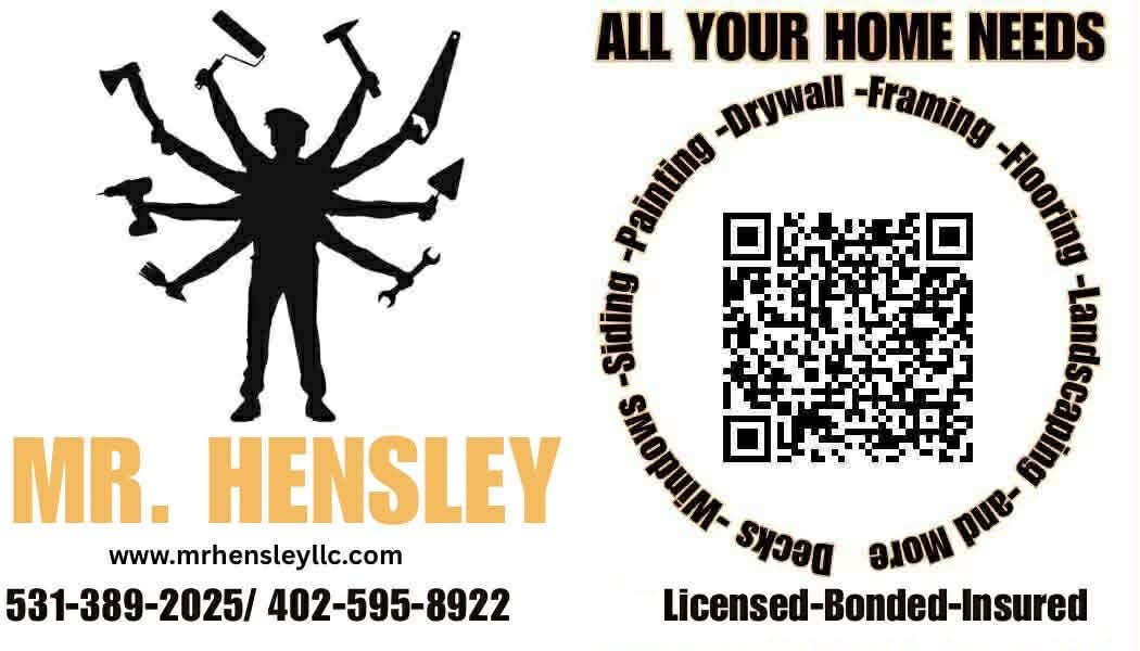 Mr. Hensley LLC | Omaha Contractor | Residential & Commercial Projects