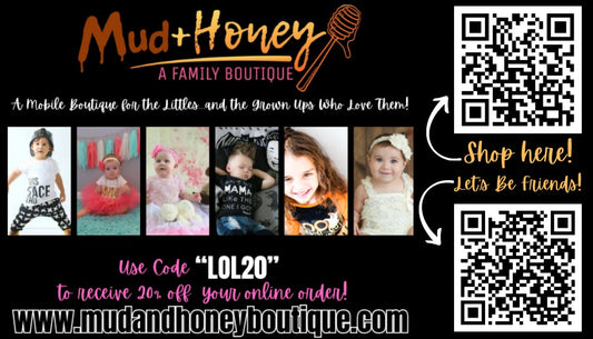 Mud + Honey Boutique – Mobile Kids & Adult Clothing in Omaha, NE