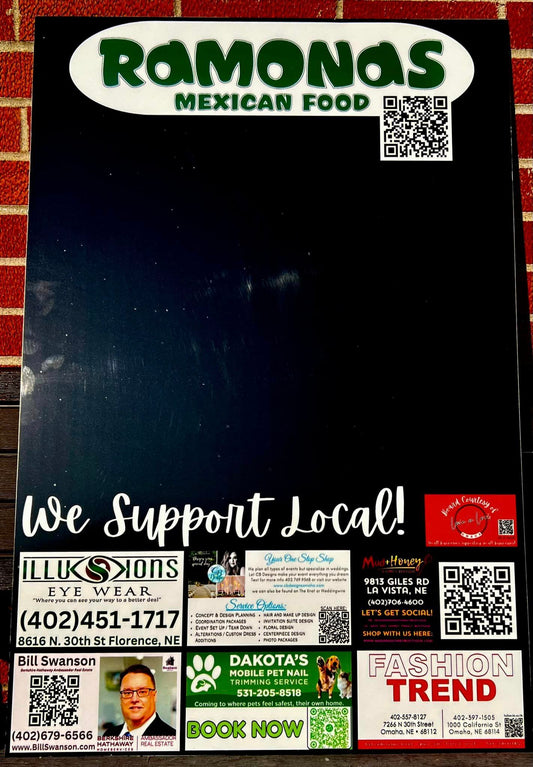 Ramona's Support Local Board