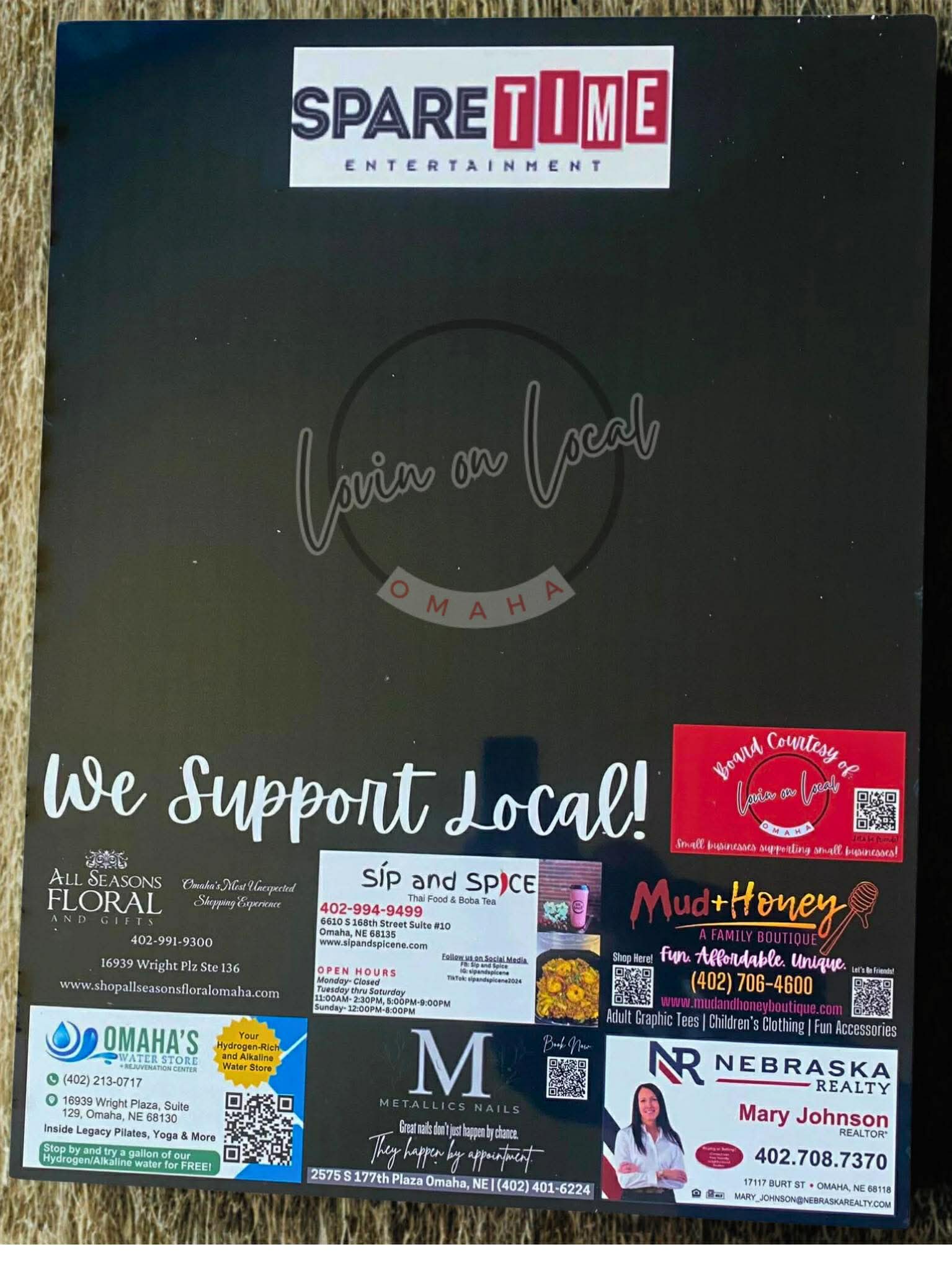 Spare Time Support Local Board