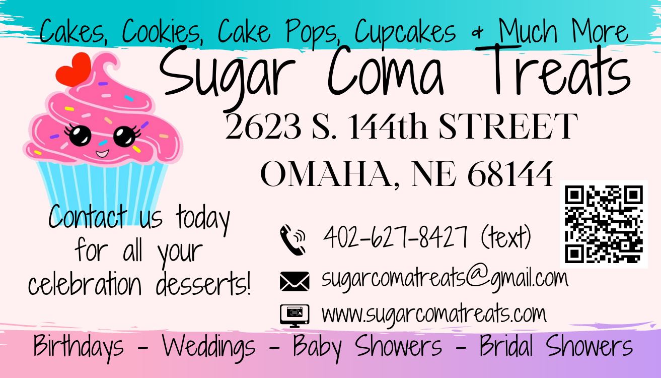 Sugar Coma Custom Treats Omaha | Custom Cakes, Cookies & Luxury Desserts