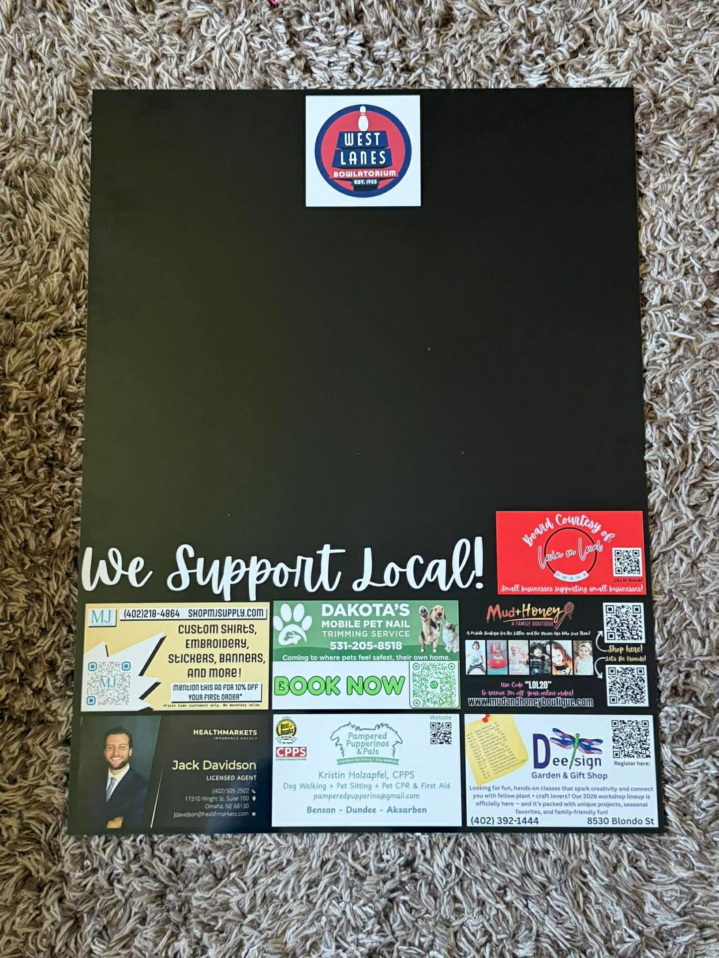 West Lanes Bowlatorium Support Local Board